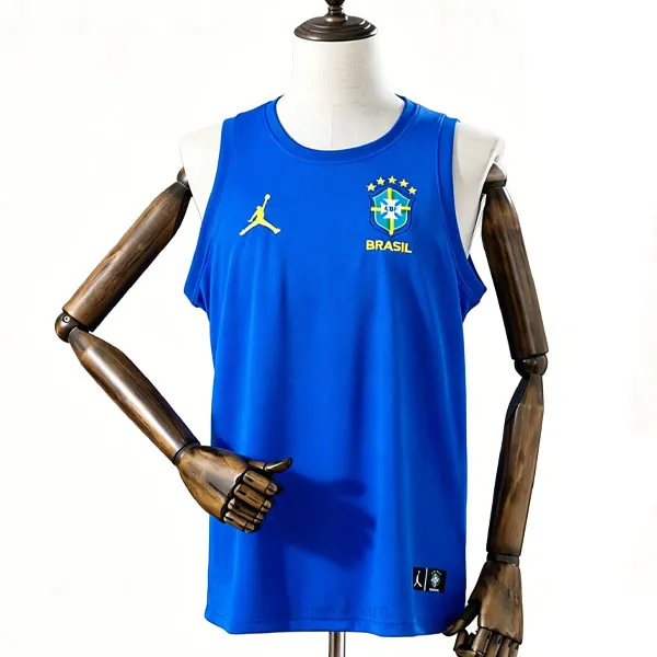 Brasil Sin Mangas de la Especial Equipación 2026-2027 azul Atrapa este rebajón fabuloso