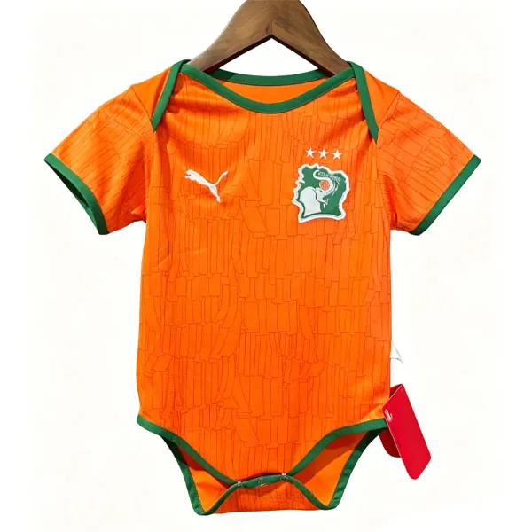 Bebés Costa de Marfil Camiseta de la 1ª Equipación 2026-2027 Corre a por él con devolución gratis