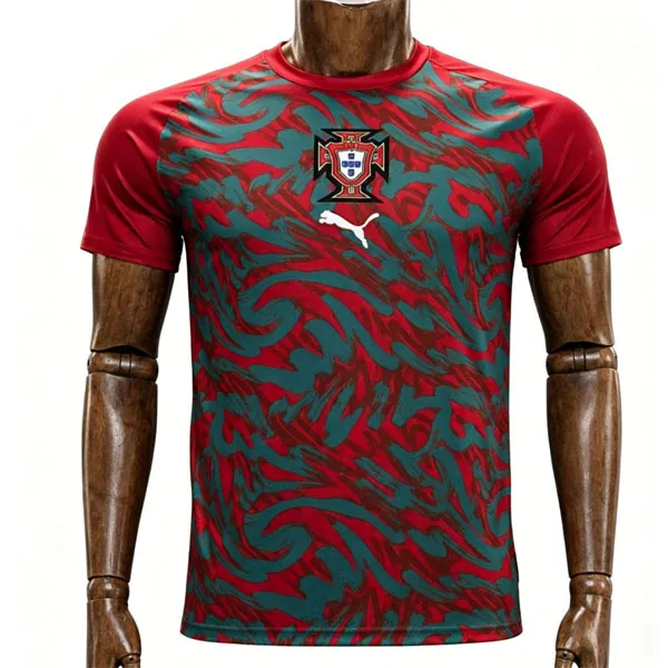 Portugal Camiseta de la Pre-partido Equipación 2026-2027 Cógelo de campeonato