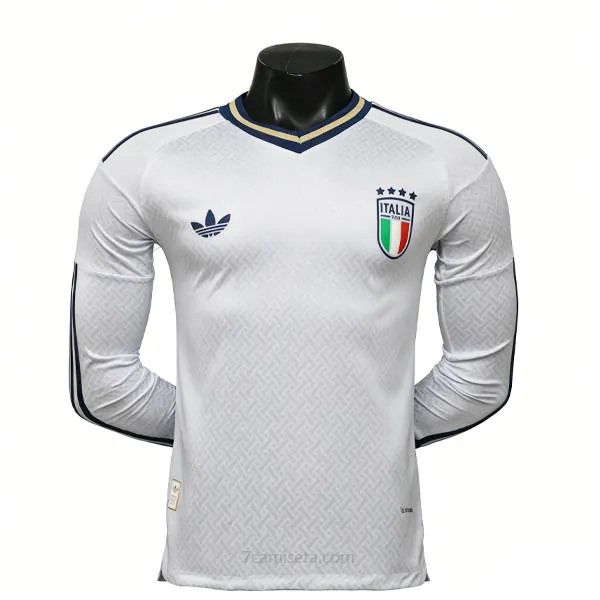 Italia Manga larga de la 2ª Equipación 2026-2027 Versión Jugador Ridículo descuentazo, paga menos de colección