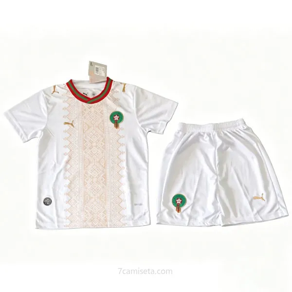 Niños Marruecos Camiseta de la 2ª Equipación 2026-2027 Benefíciate en todo el mercado