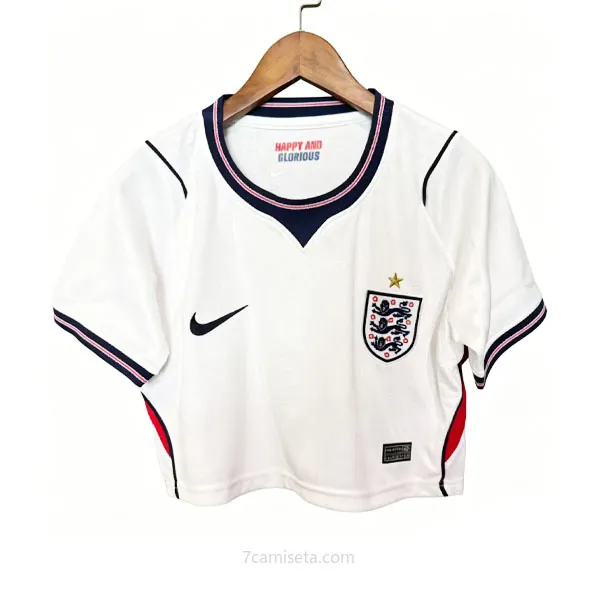 Mujer Inglaterra Camiseta de la 1ª Equipación 2026-2027 Corto ¡¡Ni te imaginas milagroso ofertón solo hoy!
