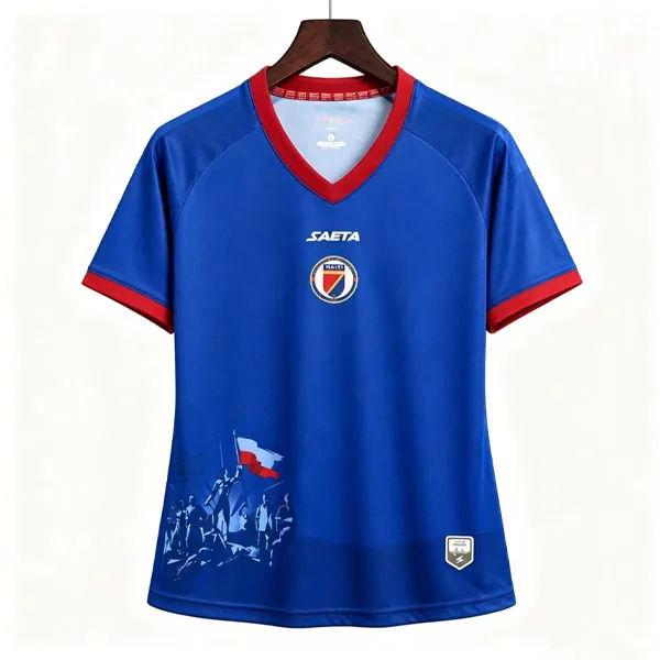 Mujer Haiti Camiseta de la 1ª Equipación 2026-2027 Dispara este bicoca alucinante