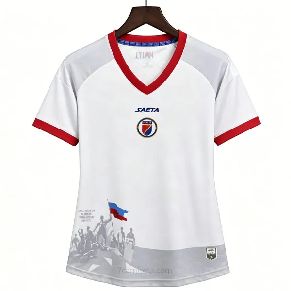 Mujer Haiti Camiseta de la 2ª Equipación 2026-2027 Humilde chollazo, llévatelo por tiempo limitado
