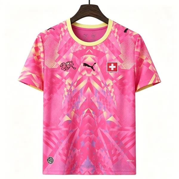 Suiza Portero Camiseta de la 2ª Equipación 2026-2027 Cógelo este ganga prodigioso