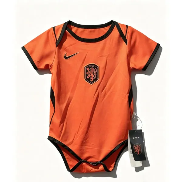 Bebés Países Bajos Camiseta de la 1ª Equipación 2026-2027 ¡¡Qué barato preciaco de derribo!