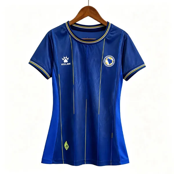 Mujer Bosnia y Herzegovina Camiseta de la 1ª Equipación 2026-2027 Ofertón transparente sin intermediarios