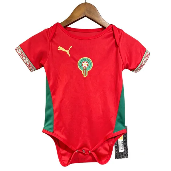 Bebés Marruecos Camiseta de la 1ª Equipación 2026-2027 Chollo tirado