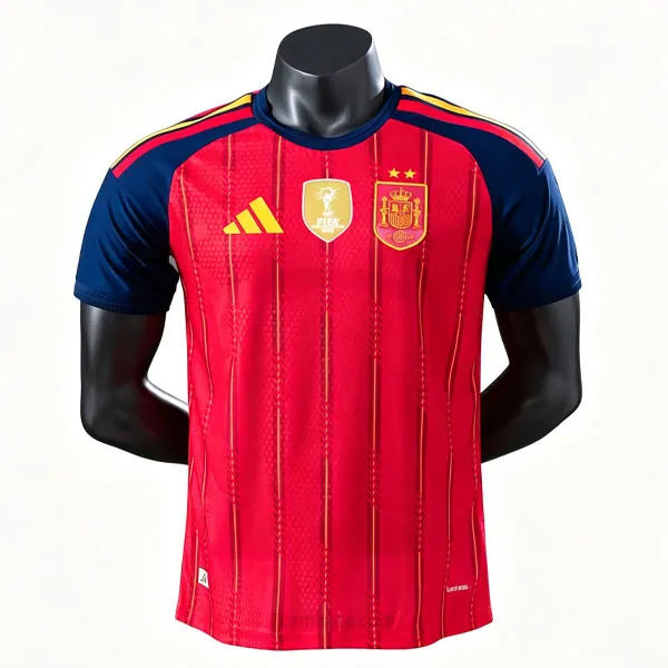 España Camiseta de la 1ª Equipación 2026-2027 Versión Jugador 2 estrellas Saldo espectacular de infarto