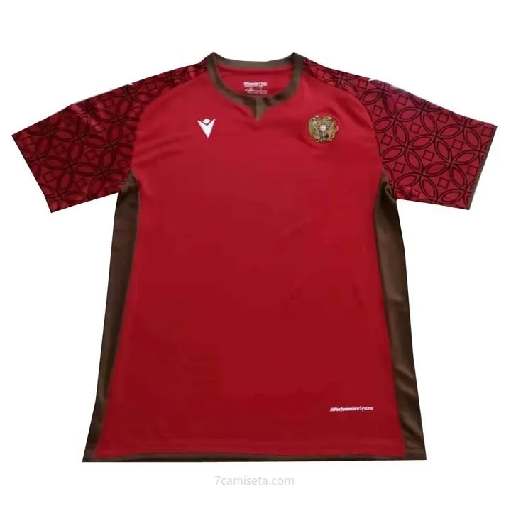 Camiseta Armenia 1ª 2021 Rojo Ahorro portentoso