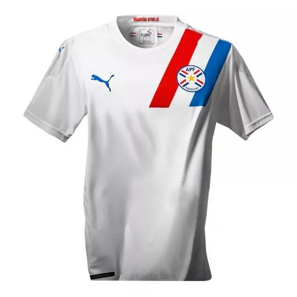 Camiseta Paraguay 2ª 2020 Blanco ¡¡Cómo barato precio por tiempo limitado!