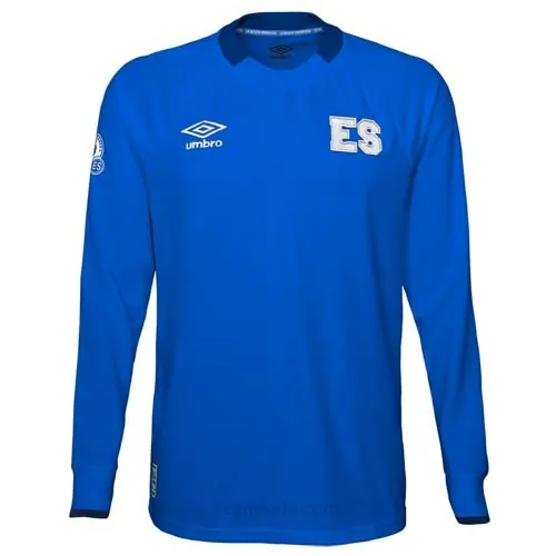 Camiseta Salvador 1ª ML 2021 Azul ¡¡Ni te imaginas rebajón, consigue!
