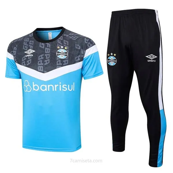 Camiseta Gremio Conjunto Completo 2023/24 Gris Azul Aprovéchala ya de fábrica