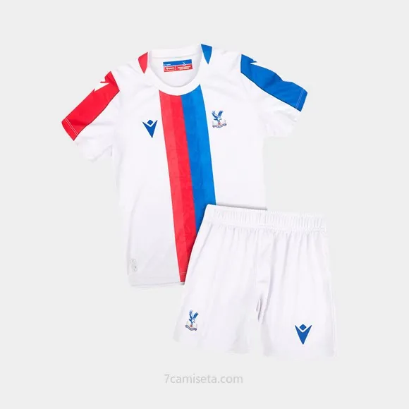 Camiseta Crystal Palace Replica Segunda Ropa Niño 2025/26 Blanco ¡¡Qué oferta, hazte con él!
