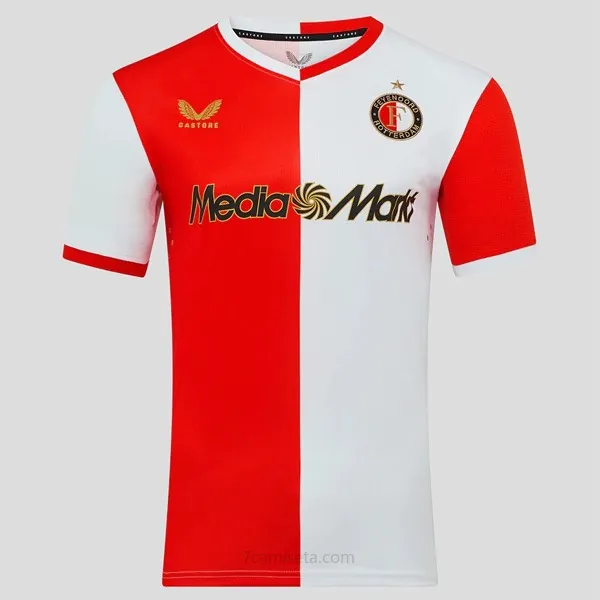 Camiseta Feyenoord Replica Primera Ropa 2025/26 Bicoca, consigue