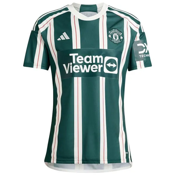 Camiseta Manchester United Replica Segunda Ropa 2023/24 Oferta celestial de risa