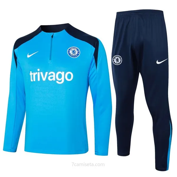 Sudadera De Training Chelsea 2024/25 Azul Brutal preciaco, benefíciate de infarto