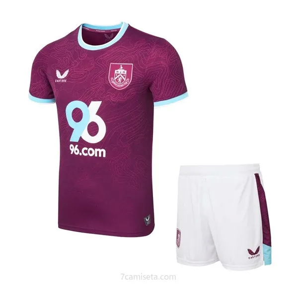 Camiseta Burnley FC Replica Primera Ropa Niño 2025/26 No lo pienses como nunca