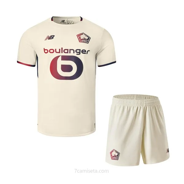 Camiseta Lille LOSC Replica Segunda Ropa Niño 2025/26 ¡¡Ni te imaginas celestial oportunidad de risa!