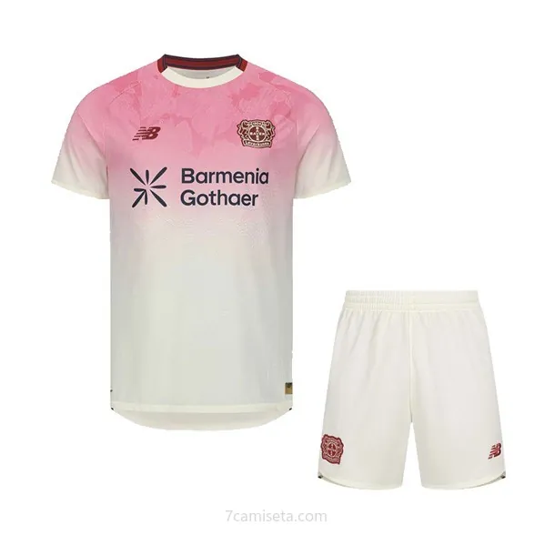 Camiseta Bayer 04 Leverkusen Replica Segunda Ropa Niño 2025/26 ¡¡Qué descuentazo, atrapa!