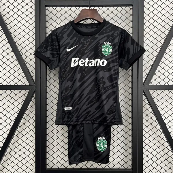Camiseta Sporting Lisbon Goalkeeper Niño 2025/26 Negro Agarra este saldo económico
