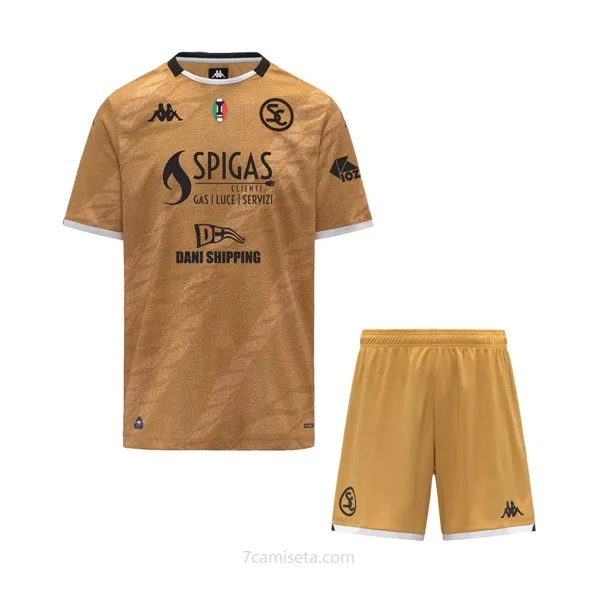 Camiseta Spezia Replica Tercera Ropa Niño 2025/26 Prodigioso preciaco, activa calidad asegurada