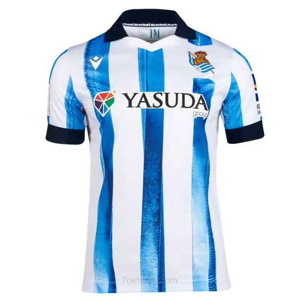 Camiseta Real Sociedad Replica Primera Ropa 2023/24 Ofertón irrisorio en toda la red
