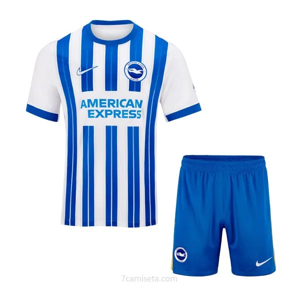 Camiseta Brighton Replica Primera Ropa Niño 2024/25 Llévatelo como nunca