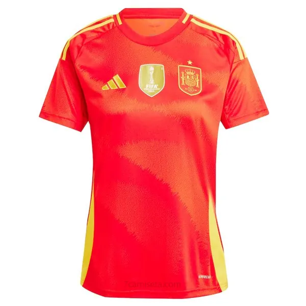 Camiseta España Replica Primera Ropa Mujer 2024 Adquiere este saldazo brutal
