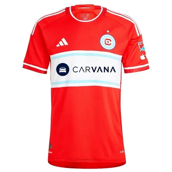 Camiseta Chicago Fire Replica Primera Ropa 2025-26 Rebaja insuperable
