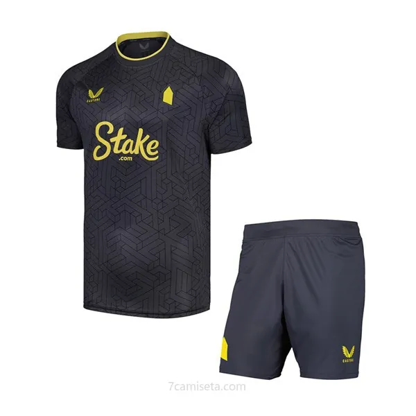 Camiseta Everton Replica Segunda Ropa Niño 2024/25 Oferta, no lo dejes escapar