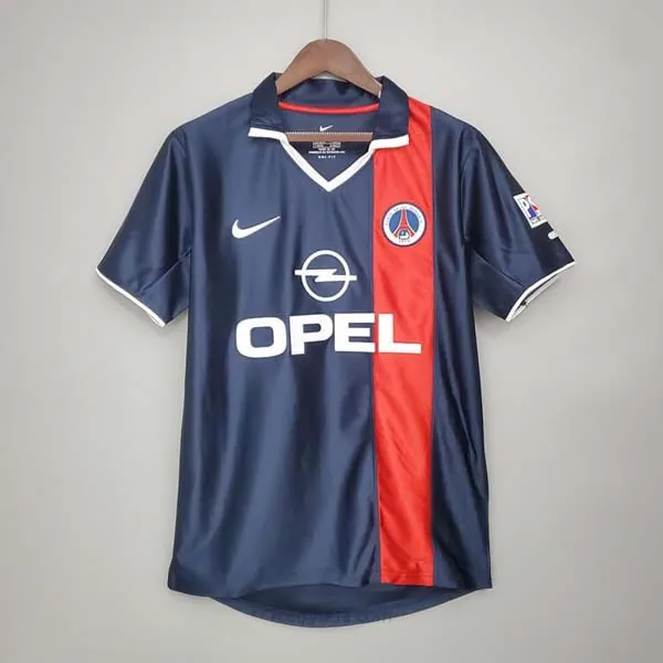 Camiseta Paris Saint Germain Replica Segunda Ropa Retro 2001 2002 Saldo tirado