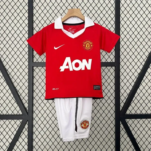 Camiseta Manchester United Replica Primera Ropa Niño Retro 2010 2011 ¡¡Cómo brutal bicoca de infarto!