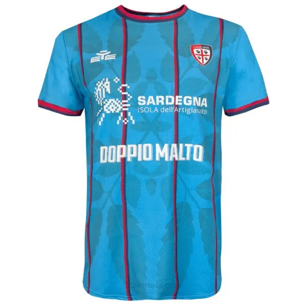 Camiseta Cagliari Calcio Replica Tercera Ropa 2025/26 Aprovéchala ya de risa