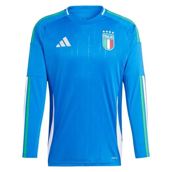 Camiseta Italia Replica Primera Ropa ML 2024 Divino ahorro, aprovéchalo antes de que se acabe