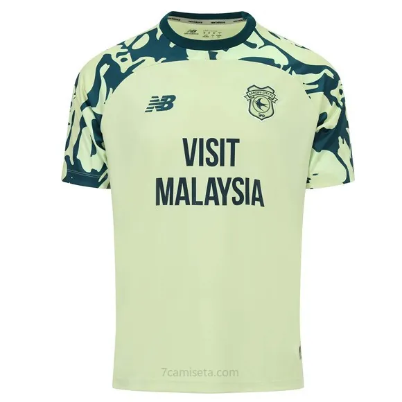 Camiseta Cardiff City Replica Segunda Ropa 2025/26 Económico liquidación, llévatelo de la temporada