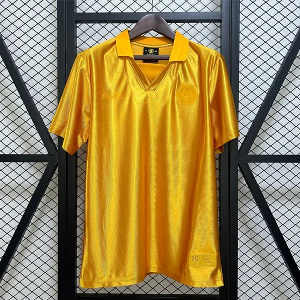 Camiseta Wolves 70th Anniversary 2025/26 Bestial preciaso, pide ahora de risa