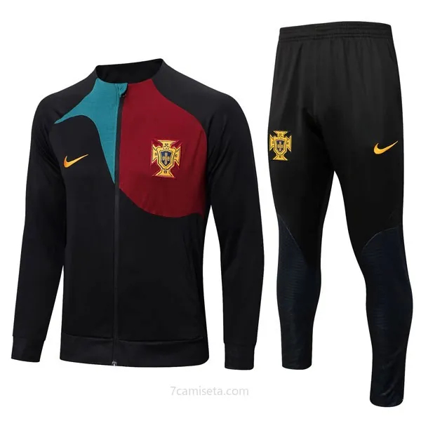 Chandal Portugal 2022/23 Negro Rojo Rebaja amigo de outlet