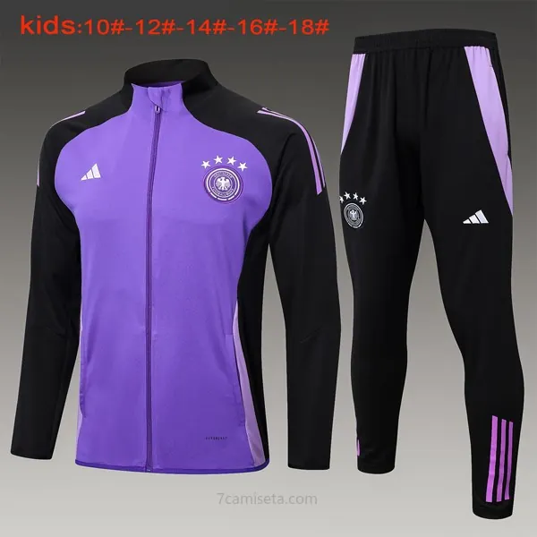 Niños Chandal Alemania 2024/25 Purpura Negro 3 Bicoca tirado más barato que nunca