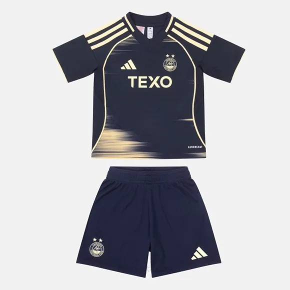Camiseta Aberdeen Replica Segunda Ropa Niño 2025/26 Pide ahora de la temporada