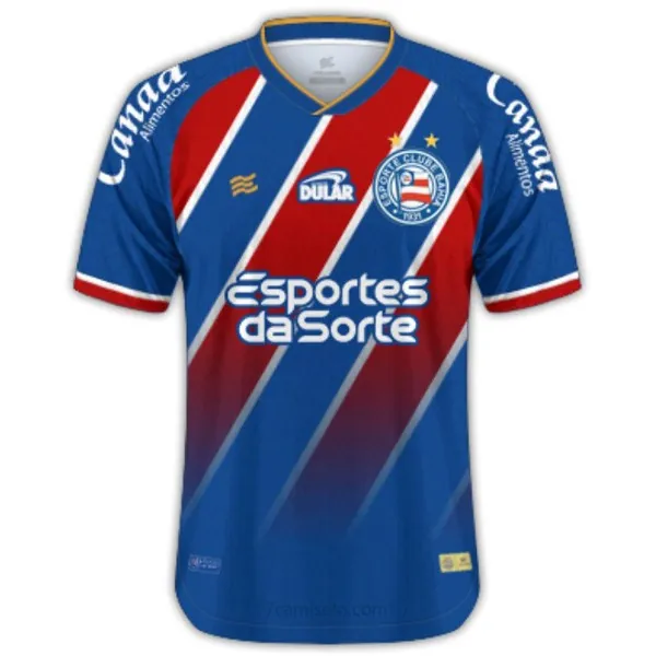 Camiseta EC Bahia Replica Segunda Ropa 2024/25 Liquidación sensacional