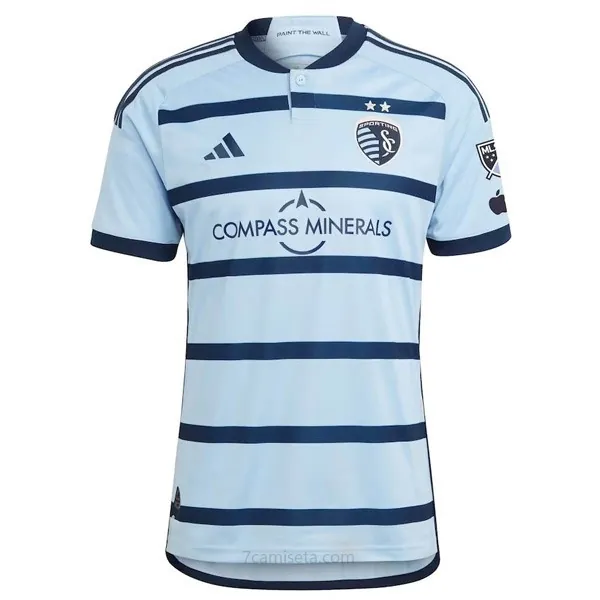Camiseta Sporting Kansas City Replica Primera Ropa 2024/25 Chollazo, no lo dejes escapar