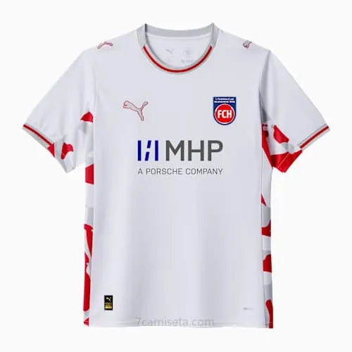 Camiseta FC Heidenheim Replica Tercera Ropa 2025/26 Descuento increíble de la temporada