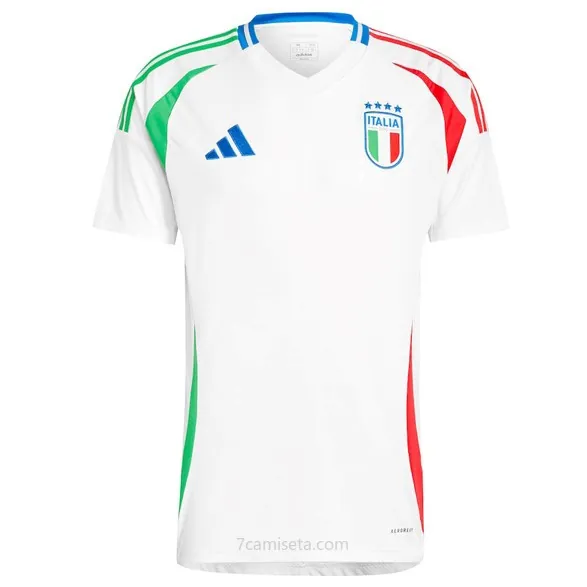 Camiseta Italia Replica Segunda Ropa 2024 Cógelo de campeonato