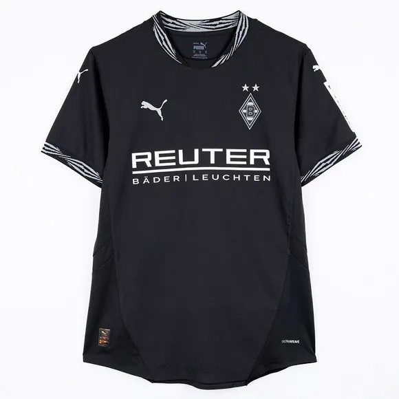 Camiseta Borussia Mönchengladbach Replica Tercera Ropa 2024/25 ¡¡Qué alucinante descuento de risa!