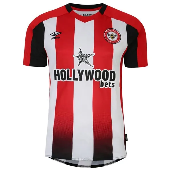 Camiseta Brentford Replica Primera Ropa 2023/24 Preciaso alucinante solo hoy