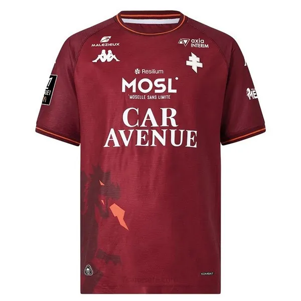 Camiseta FC Metz Replica Primera Ropa 2025/26 Preciaso razonable de risa
