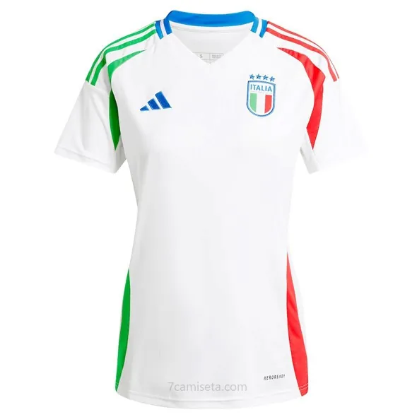 Camiseta Italia Replica Segunda Ropa Mujer 2024 ¡¡Qué increíble gangaza antes de que se acabe!