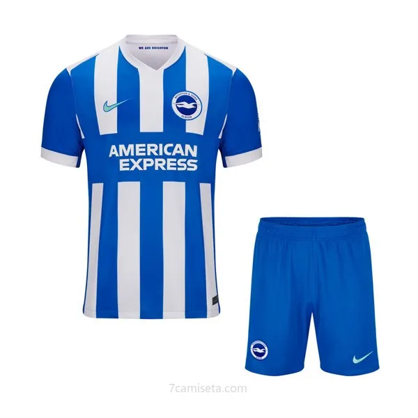 Camiseta Brighton & Hove Albion Replica Primera Ropa Niño 2025/26 Ridículo descuentazo, llévatelo en toda la red
