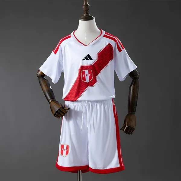 Camiseta Perú Replica Primera Ropa Niño 2026 Precio sensacional